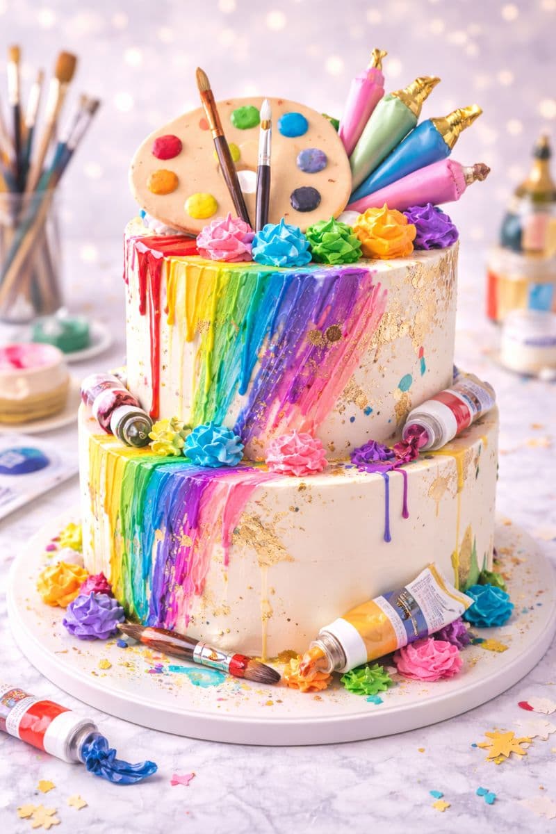 Tort artystyczny unicorn